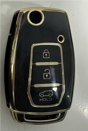 Sliver TPU Car Key Cover For Ssangyong  Key Protect Case