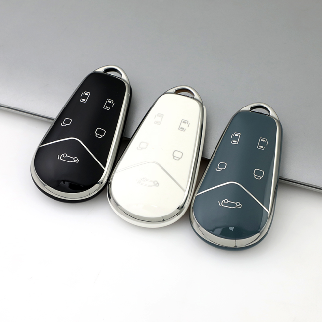 Sliver TPU Car Key Cover For Voyage  Key Protect Case