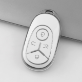 Sliver TPU Car Key Cover For GEOME  Key Protect Case