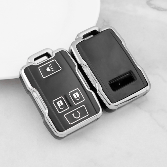 Sliver TPU Car Key Cover For GMC Key Protect Case