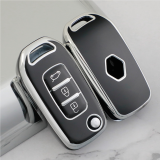 Sliver TPU Car Key Cover For Renault Key Protect Case