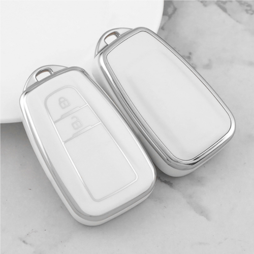 Sliver TPU Car Key Cover For Toyota Key Protect Case