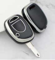 Sliver TPU Car Key Cover For Renault Key Protect Case