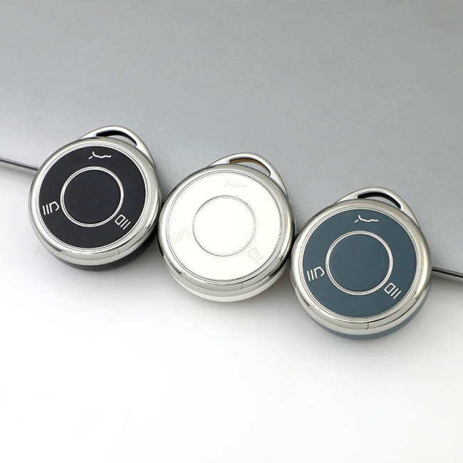 Sliver TPU Car Key Cover For Nezha  Key Protect Case