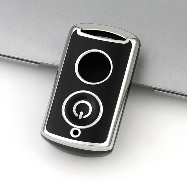 Sliver TPU Car Key Cover For Yamaha  Key Protect Case