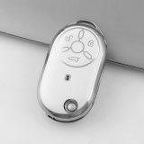 Sliver TPU Car Key Cover For BESTUNE Key Protect Case