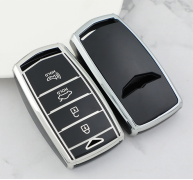 Sliver TPU Car Key Cover For Genesis Key Protect Case