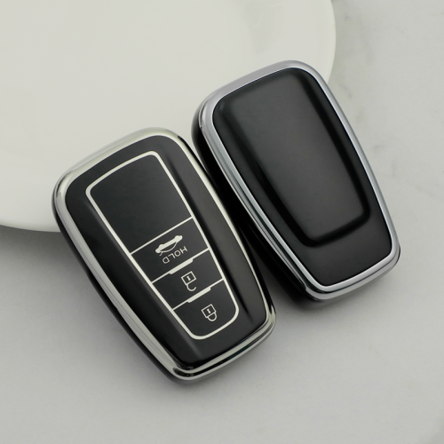 Sliver TPU Car Key Cover For Toyota Key Protect Case