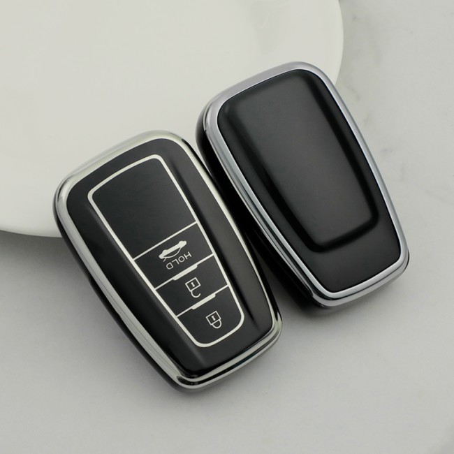 Sliver TPU Car Key Cover For Toyota Key Protect Case