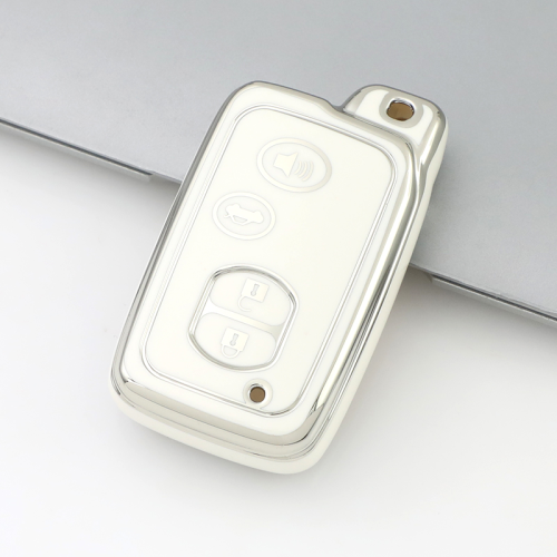 Sliver TPU Car Key Cover For Toyota Key Protect Case