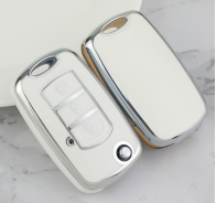 Sliver TPU Car Key Cover For Dongfeng Key Protect Case