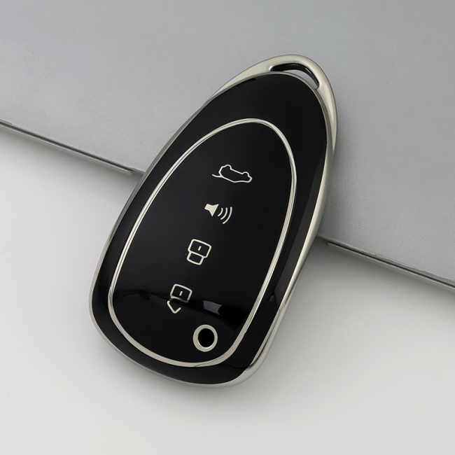 Sliver TPU Car Key Cover For WEY Key Protect Case