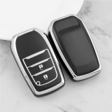Sliver TPU Car Key Cover For Toyota Key Protect Case