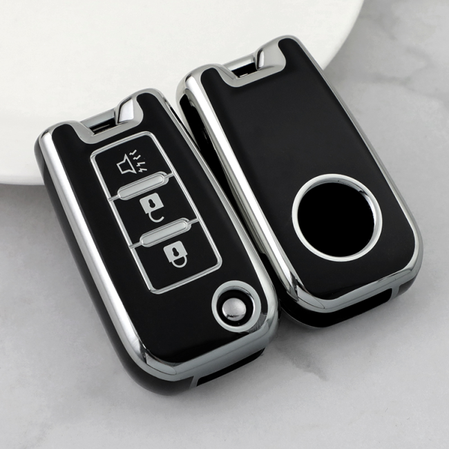 Sliver TPU Car Key Cover For Venucir Key Protect Case