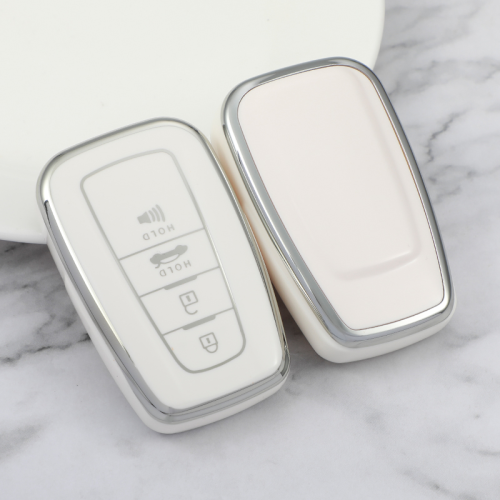 Sliver TPU Car Key Cover For Toyota Key Protect Case