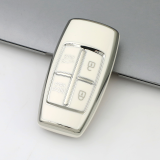 Sliver TPU Car Key Cover For Hyundai Key Protect Case