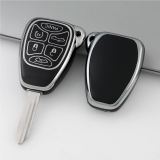 Sliver TPU Car Key Cover For Chrysler  Key Protect Case