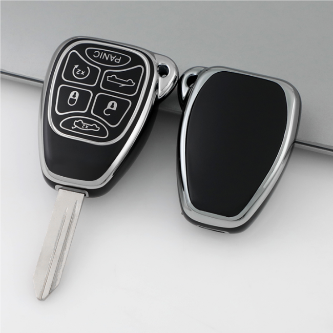 Sliver TPU Car Key Cover For Chrysler  Key Protect Case