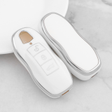Sliver TPU Car Key Cover For Porsche Key Protect Case