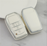 Sliver TPU Car Key Cover For Toyota Key Protect Case