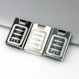 Sliver TPU Car Key Cover For Cadillac Key Protect Case