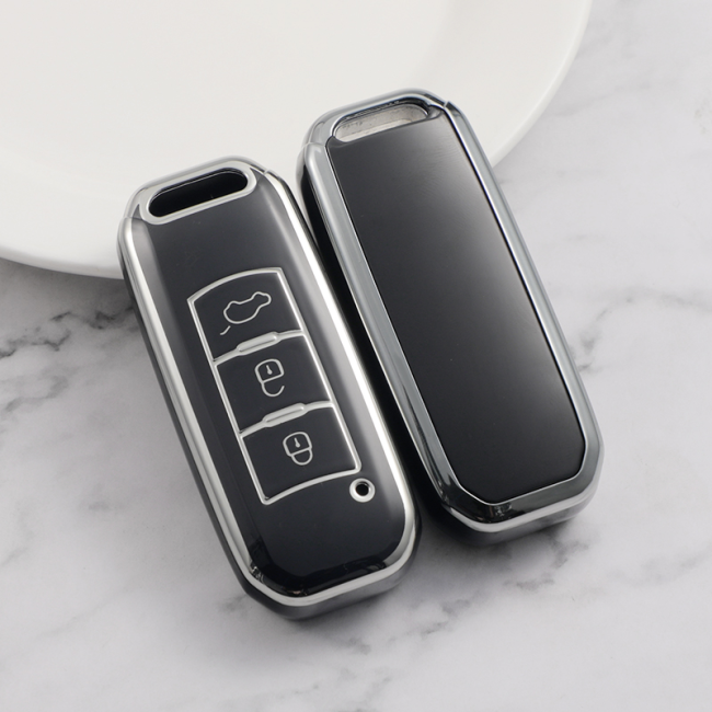 Sliver TPU Car Key Cover For Trumpchi Key Protect Case
