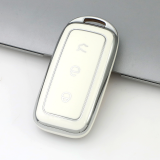 Sliver TPU Car Key Cover For Geely Galaxy  Key Protect Case