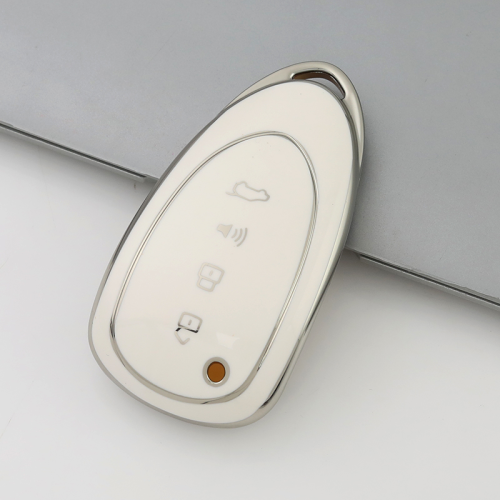 Sliver TPU Car Key Cover For WEY Key Protect Case