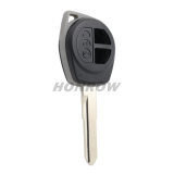 For Suz Swift 2 button remote key blank Without Logo