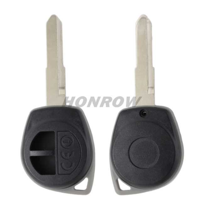 For Suz Swift 2 button remote key blank Without Logo