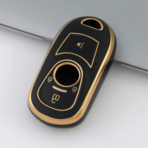 Gold TPU Car Key Cover For Buick Key Protect Case