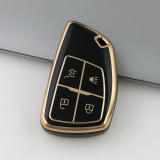 Gold TPU Car Key Cover For Buick Key Protect Case