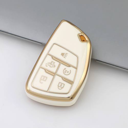 Gold TPU Car Key Cover For Buick Key Protect Case