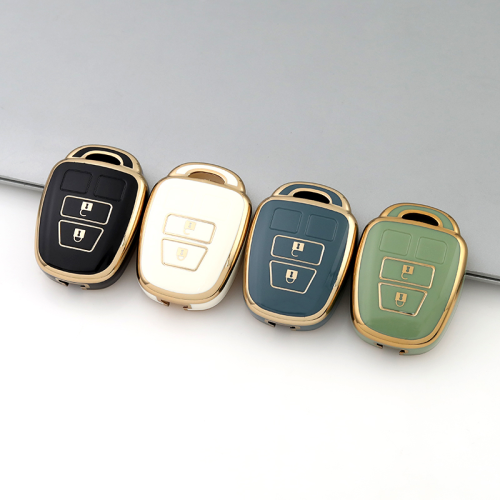 Gold TPU Car Key Cover For  TOYOTA  Key Protect Case