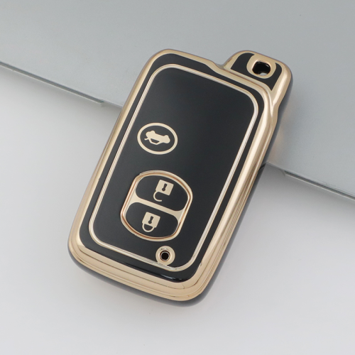 Gold TPU Car Key Cover For  TOYOTA  Key Protect Case