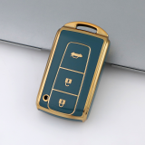 Gold TPU Car Key Cover For  TOYOTA  Key Protect Case