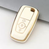 Gold TPU Car Key Cover For Ford Key Protect Case