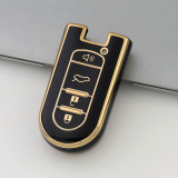 Gold TPU Car Key Cover For  TOYOTA  Key Protect Case