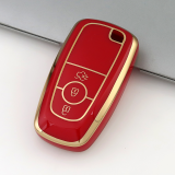 Gold TPU Car Key Cover For Ford Key Protect Case