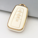 Gold TPU Car Key Cover For  TOYOTA  Key Protect Case