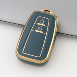 Gold TPU Car Key Cover For  TOYOTA  Key Protect Case