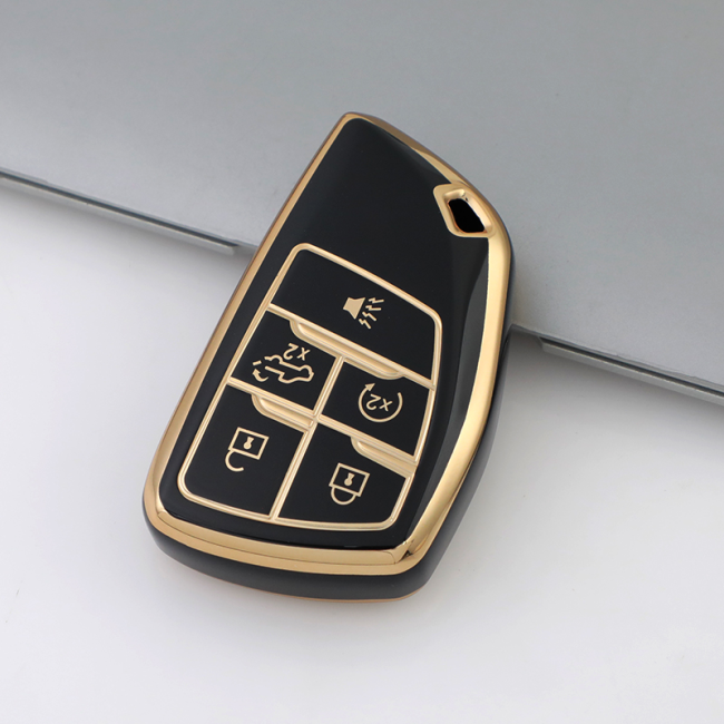 Gold TPU Car Key Cover For Buick Key Protect Case