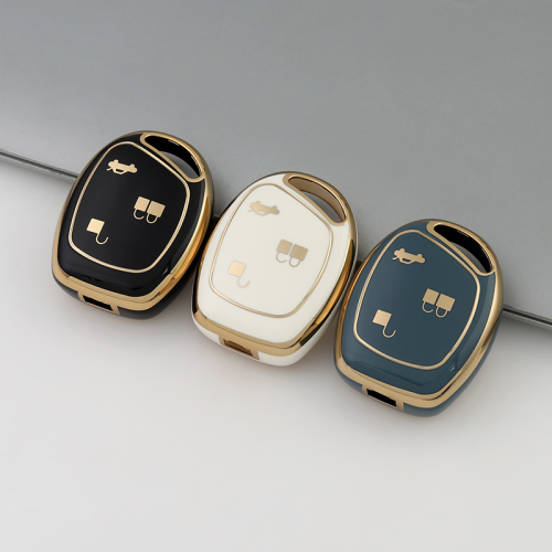 Gold TPU Car Key Cover For Ford Key Protect Case
