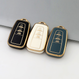 Gold TPU Car Key Cover For  TOYOTA  Key Protect Case