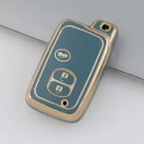 Gold TPU Car Key Cover For  TOYOTA  Key Protect Case