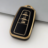 Gold TPU Car Key Cover For  TOYOTA  Key Protect Case