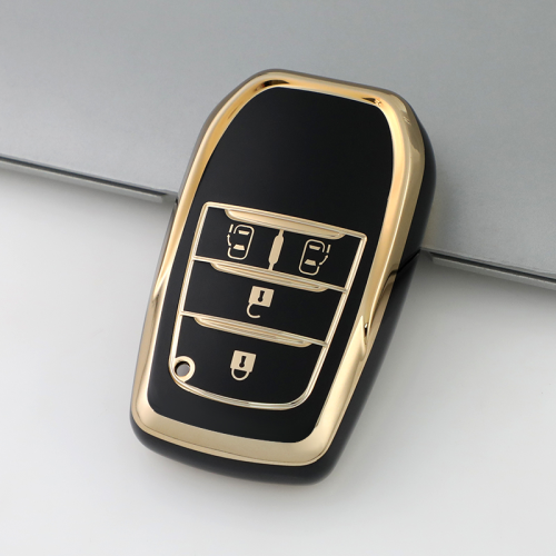 Gold TPU Car Key Cover For  TOYOTA  Key Protect Case