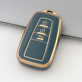 Gold TPU Car Key Cover For  TOYOTA  Key Protect Case