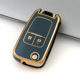 Gold TPU Car Key Cover For  Chevrolet  Key Protect Case