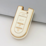 Gold TPU Car Key Cover For  TOYOTA  Key Protect Case